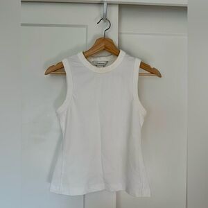 club Monaco white tank top